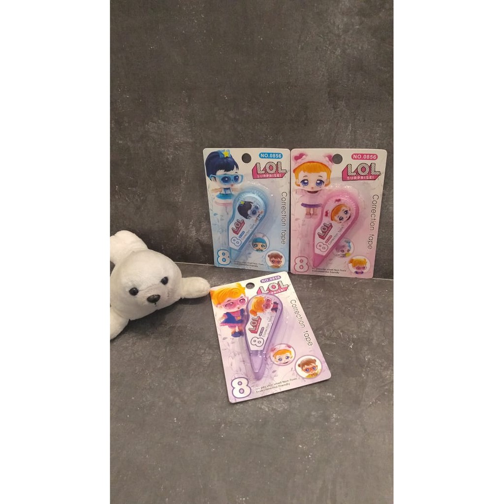 

Correction Tape / Koreksi Pita / Tip-Ex Geret No. 0856 LOL