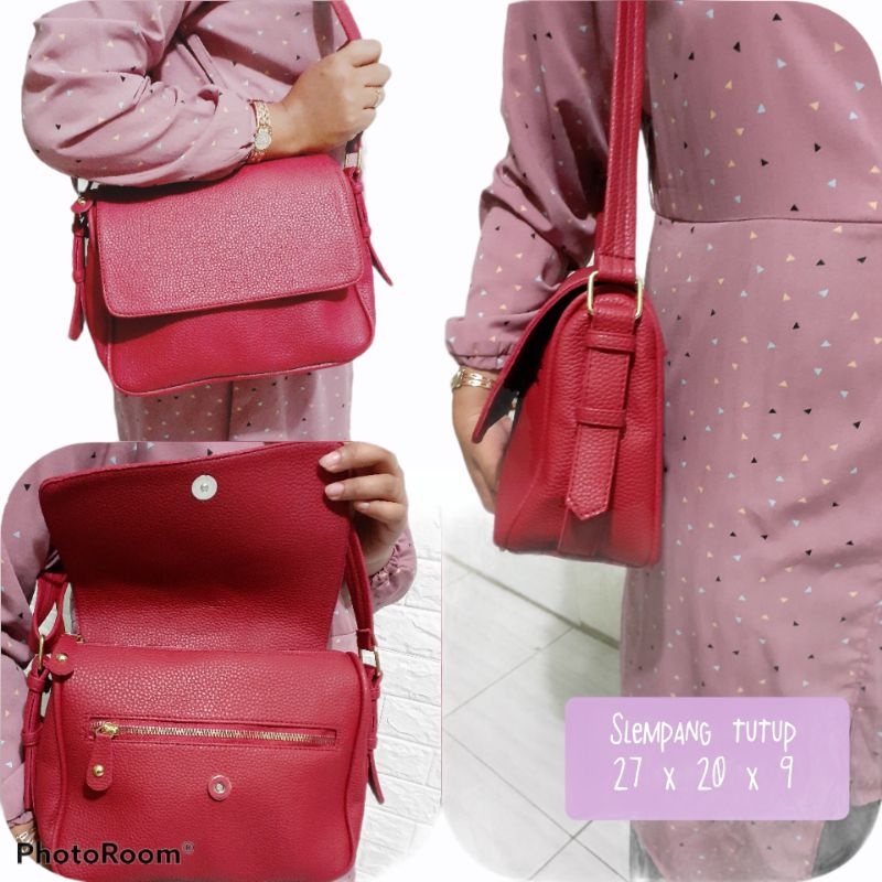 Tas Wanita slempang wanita Kulit Jeruk Best Seller  BISA COD