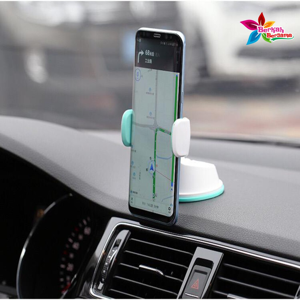 JXCH 2in1 Holder mobil HP car Holder Stand Dashboard AC KACA GPS universal phone 360 derajat BB2756