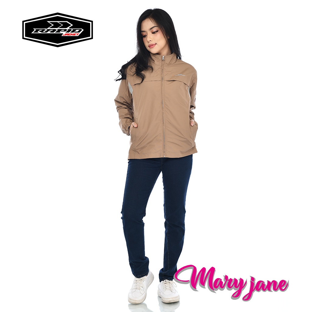 Jaket motor cewek harian keren  anti air jacket cewe RAPID MARYJANE