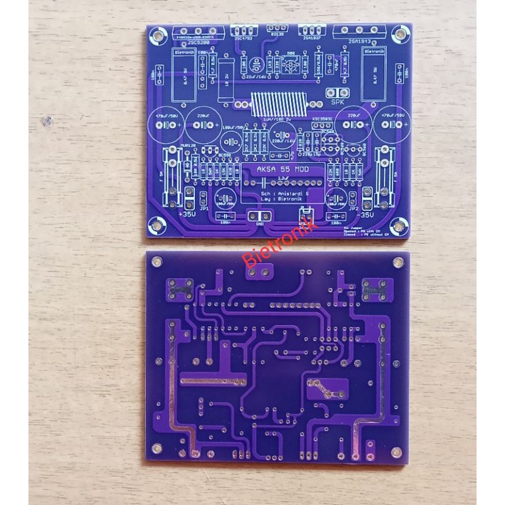 PCB AKSA 55 MOD Amp