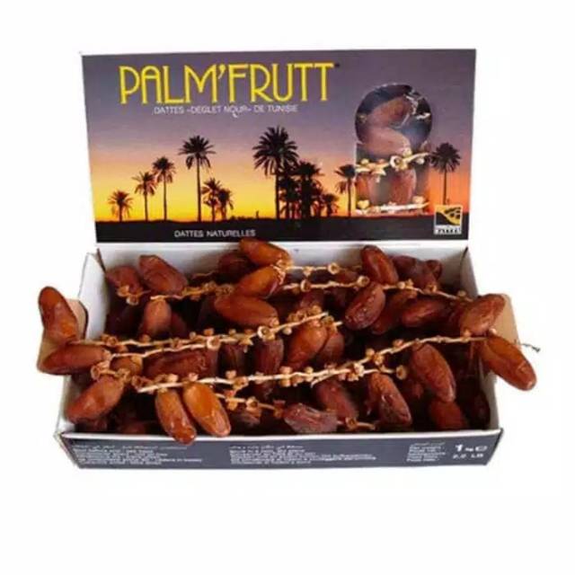 

Palm'Frutt Kurma Palm Fruit Kurma Tunisia Kurma Tangkai 500 Gram