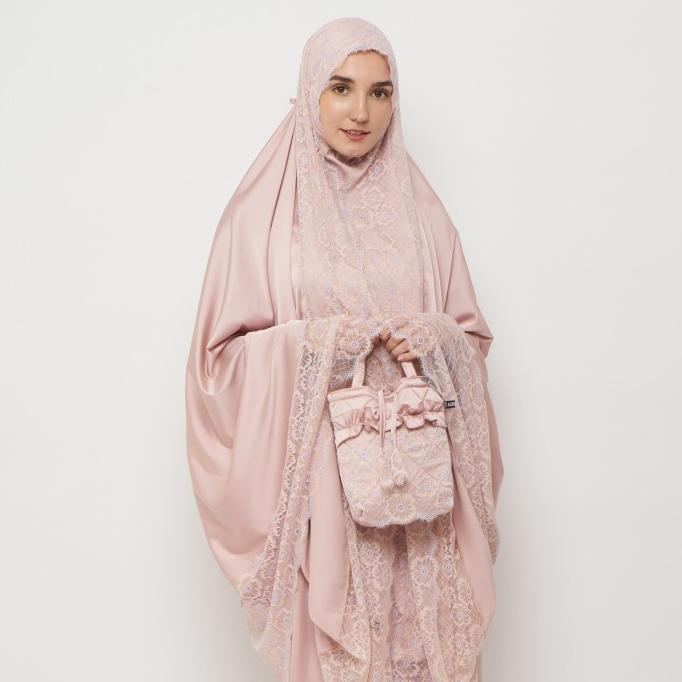 :::::::] Mukena Armani Silk Premium ALFAUZIcollection / Mukena Armani Premium 6