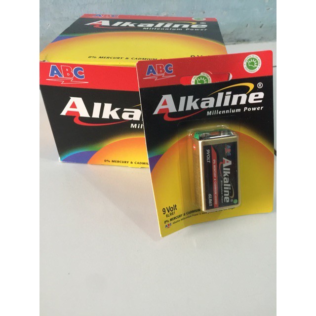 NA - Battery Kotak 9V Alkaline Original Baterai 9 Volt