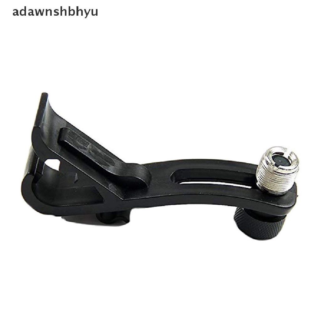 Klip Mikrofon Drum adawnshbhyu Rim Mount Holder Klip Anti Guncangan Mikrofon Drum Hitam