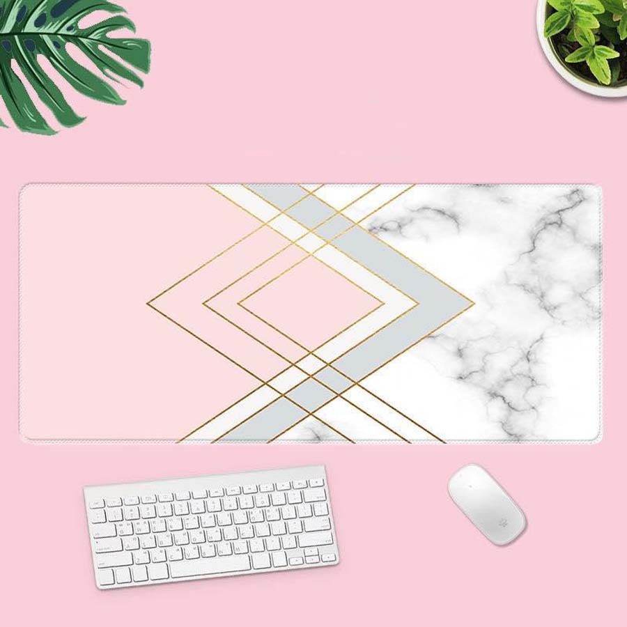 PU Leather Extra Large 90 x 40 cm Tatakan MousePad Desk Pad