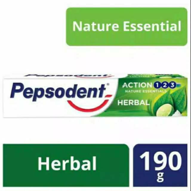 Pepsodent action herbal 123 / 190gr