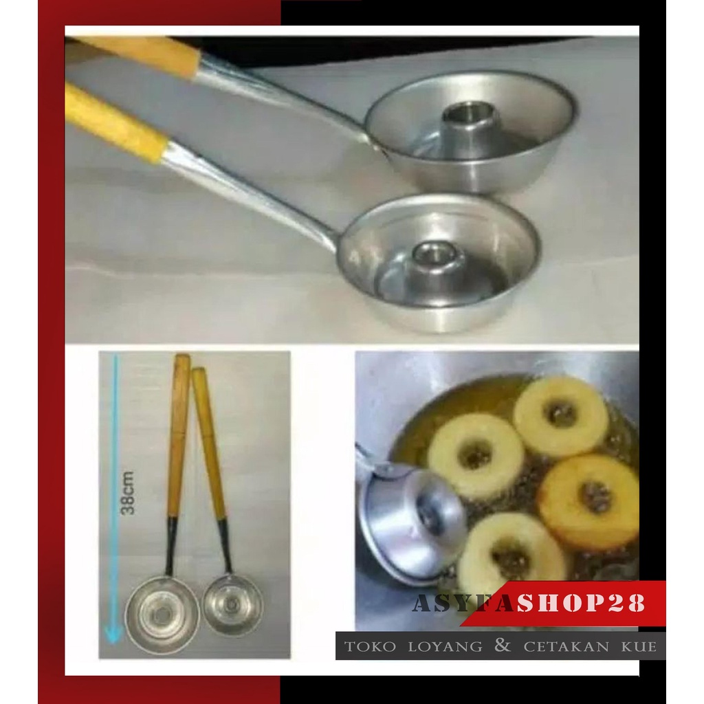 Cetakan Donat Cair | Cetakan Donat Goreng