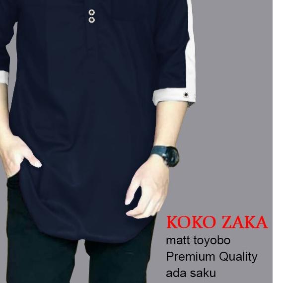 ♝ SMP KOKO ZAKA S-3XL ORIGINAL Baju Koko Qurta Pria,Baju Koko Muslim Pria Terbaru,Terkini, ✺