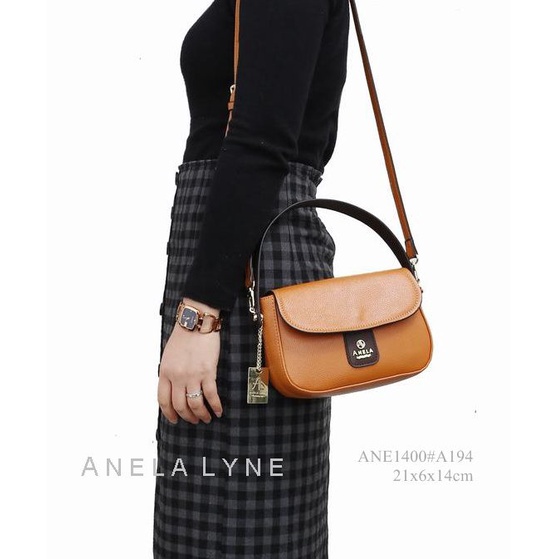ANELA LYNE  ARETUSA SATCHEL BAG 1400#A194 ORIGINAL