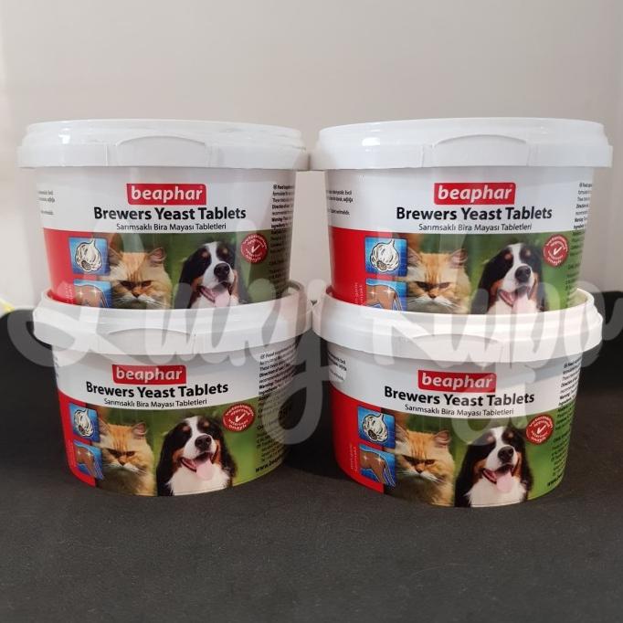 """] Vitamin Bulu Anjing Kucing Beaphar Brewers Yeast Tablet 250tab