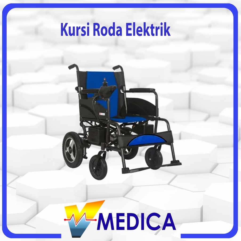 Kursi Roda Elektrik Sella KY 123 / Kursi Roda Elektrik Penunjang Gerak Lansia / Wheelchair Electric