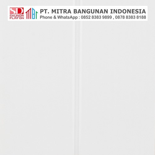 Shunda Plafon PVC - Pure White With Drain Doff - PL 06.062 PL 08.002