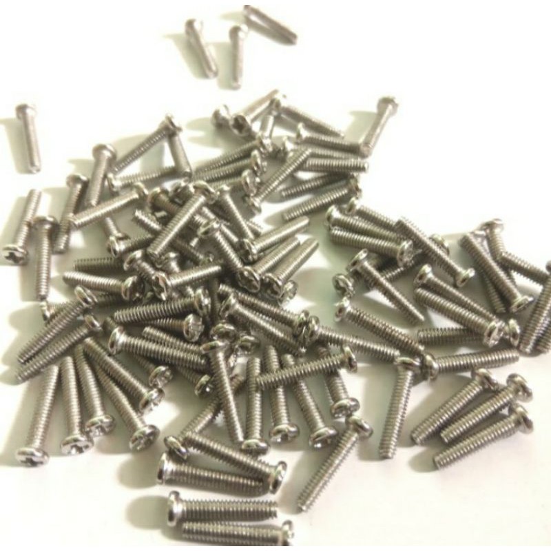 Baut 2mm / baut M2 / screw M2 panjang 10mm
