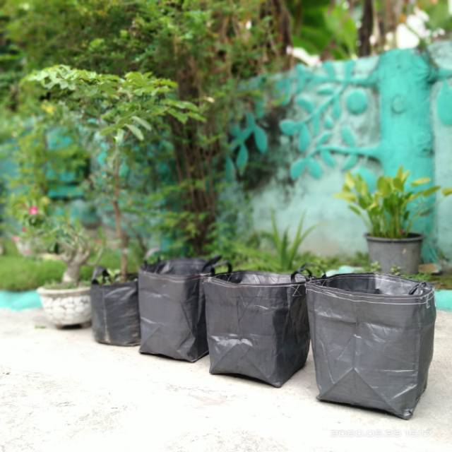 PLANTER BAG 38 LITER (35x35) / POT / POLYBAG TERPAL KOREA