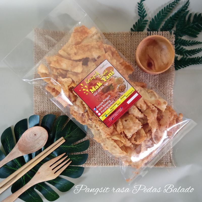 

Keripik Pangsit Mak Yani Varian rasa Camilan Enak Grosir Ecer 150gram