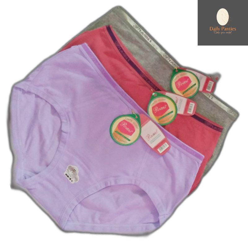 (6pcs) Celana Dalam Wanita Segitiga Piaoli celana dalam pioli cd piaoli