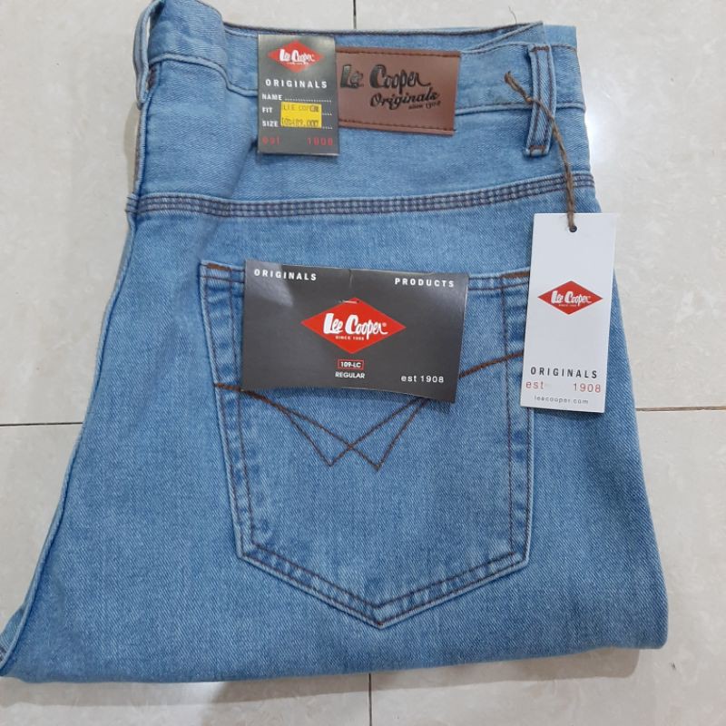 celana jeans jumbo regular size 40-52