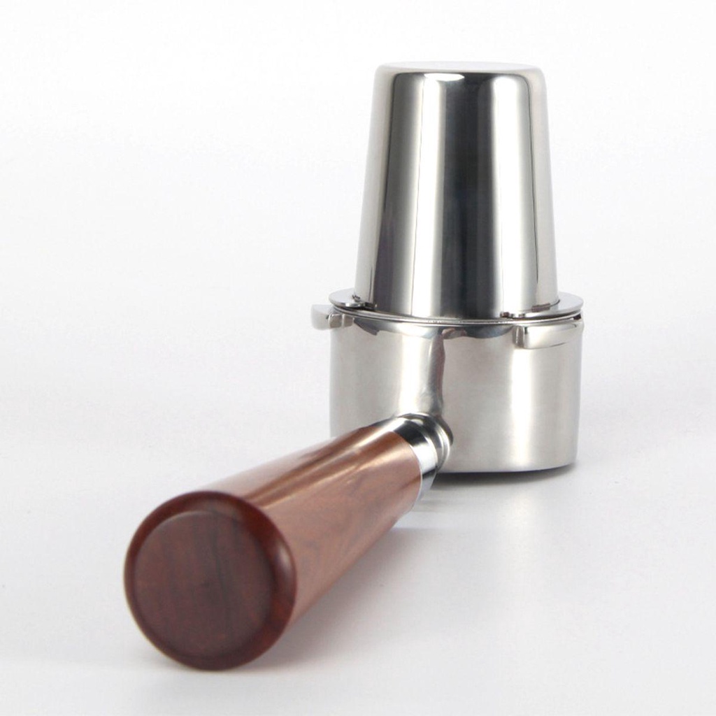 Lanfy Dosing Cup Tempat Makan Bubuk Barista Stainless Steel Anti Korosi Anti Karat Espresso Maker