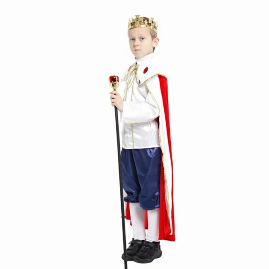 King costume Halloween kostum Raja kostum anak pengeran Prince costume