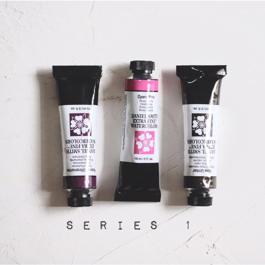 

Daniel Smith Watercolor Series 1 (Earth Tones) Share Pan Mini Pan Half Pan