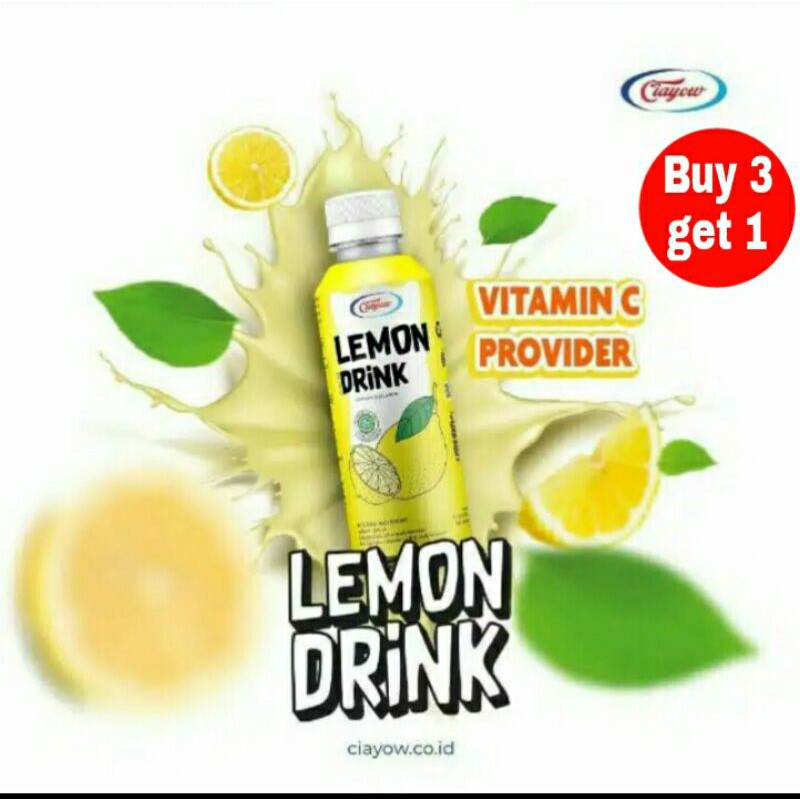 Ciayow Lemon Drink 250 ml (minuman penambah imun)
