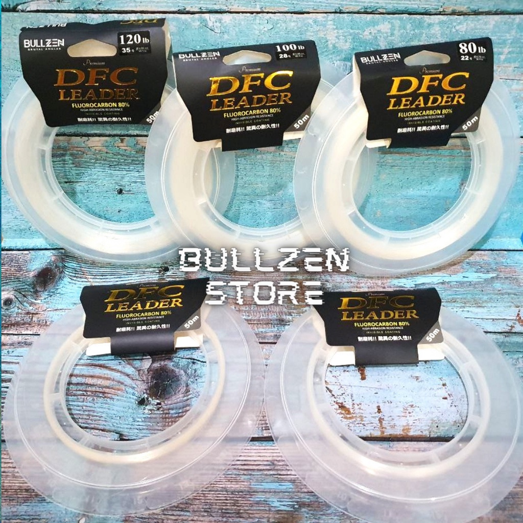 BULLZEN DFC Leader Senar Pancing Fluorocarbon 80%