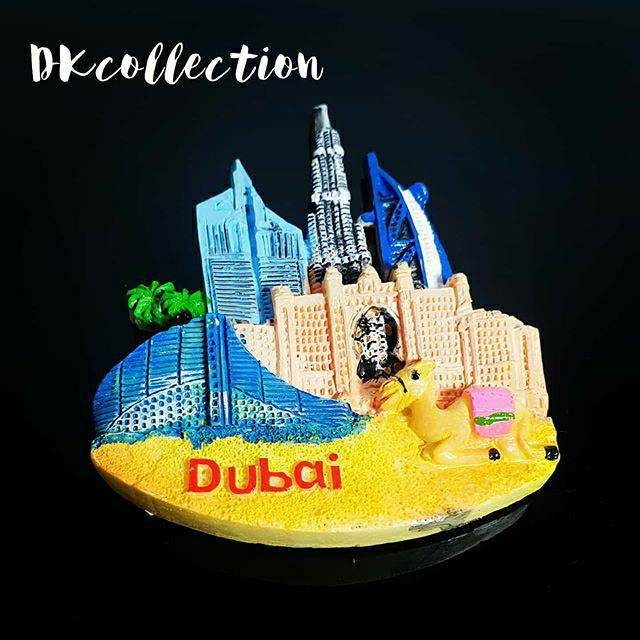 MAGNET KULKAS DUBAI TEMPELAN KULKAS DUBAI SOUVENIR DUBAI