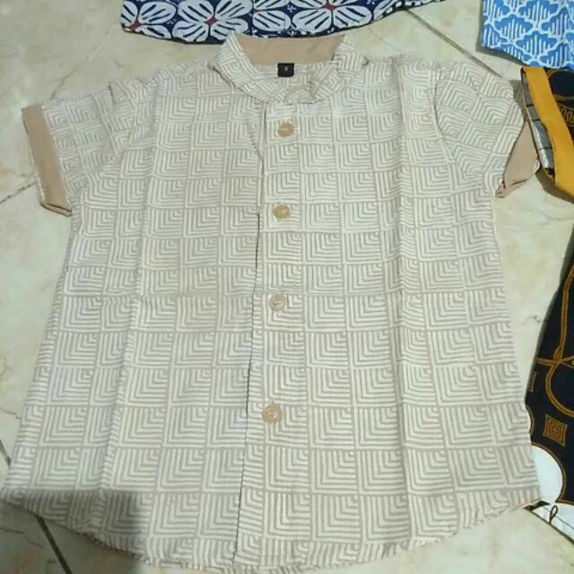 Kemeja Batik Anak Natta_line