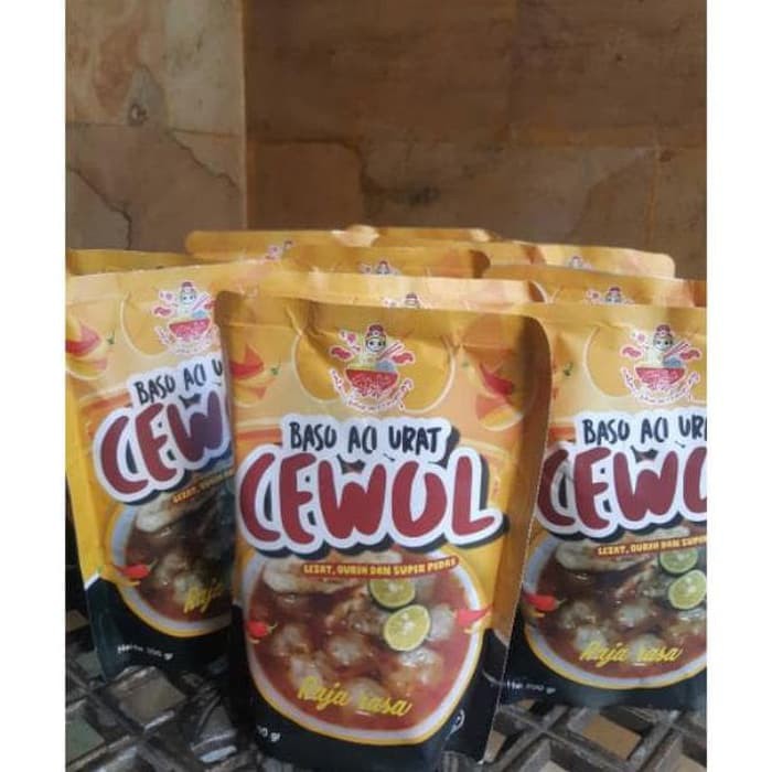 [TANGGAL PRODUKSI ][GROSIR ]Baso aci CINGCAY radja rasa Bakso aci urat boci cewul tulang rangu