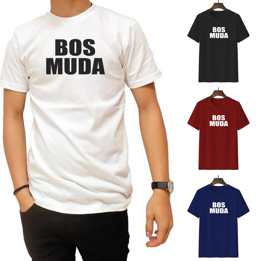 Kaos Distro Pria Cotton Combed 30s / Kaos Pria Lengan Pendek Cotton Combed 30s bee19