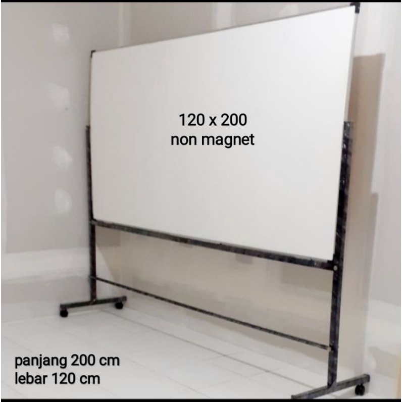 

whiteboard standing 120 x 200 cm