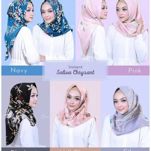 Hijab Instant Salwa Chrysant