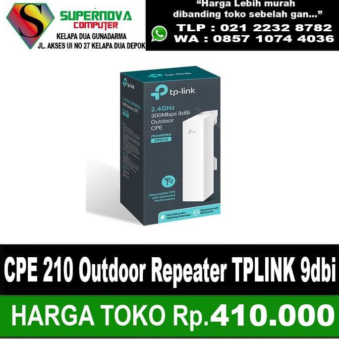 Sale Tplink Cpe 210 Outdoor Repeater 9Dbi Promo