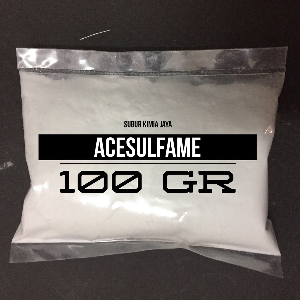 

Pemanis Acesulfame Sweetener 100 gram