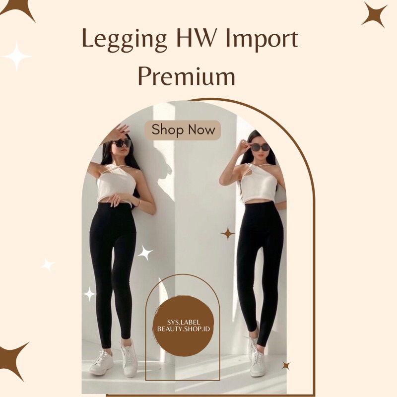 [IMPORT] Viena Legging HW Panjang Premium B2