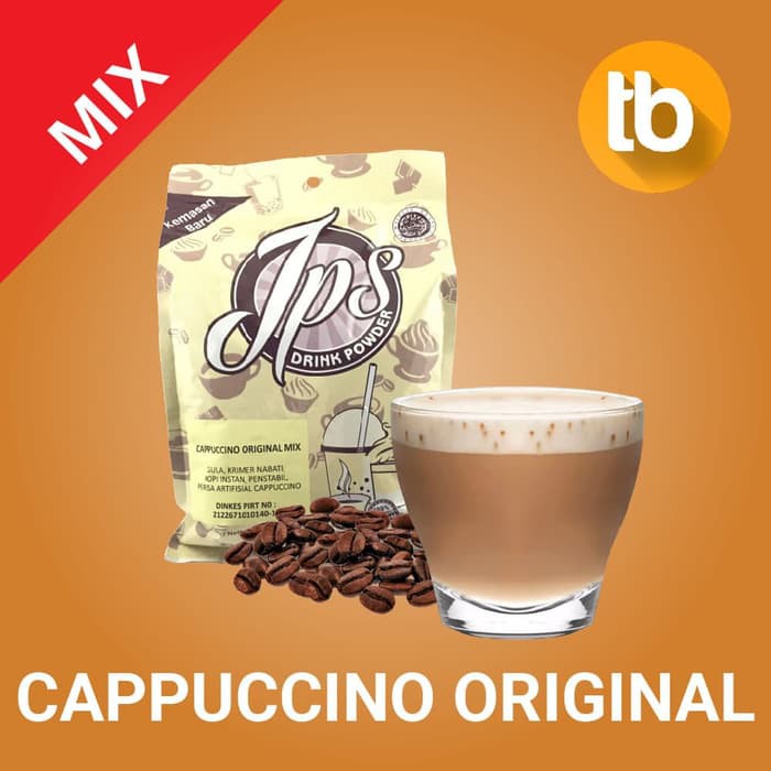 

JPS Bubuk Cappuccino Original Mix (Bubuk minuman dan makanan)