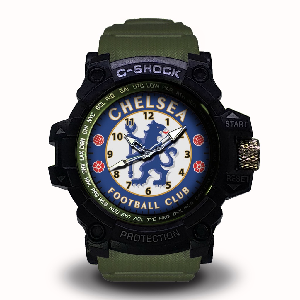 Jam Tangan Outdoor CHELSEA List Biru