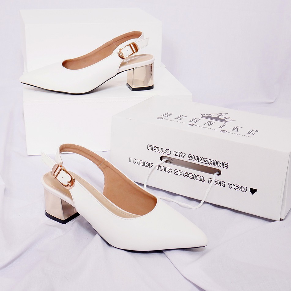 Bernike Shoes - Rose Slingback Heels Wanita