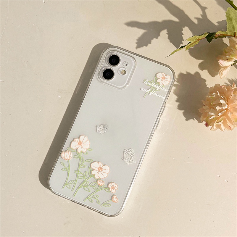 Soft Case Samsung A03s A12 A13 A32 A22 A23 A73 A53 A33 A21s A02 A72 A52 A52s A20 A30 A50 A50s A30s A51 A71 S22 Plus Motif Kupu-Kupu Butterfly