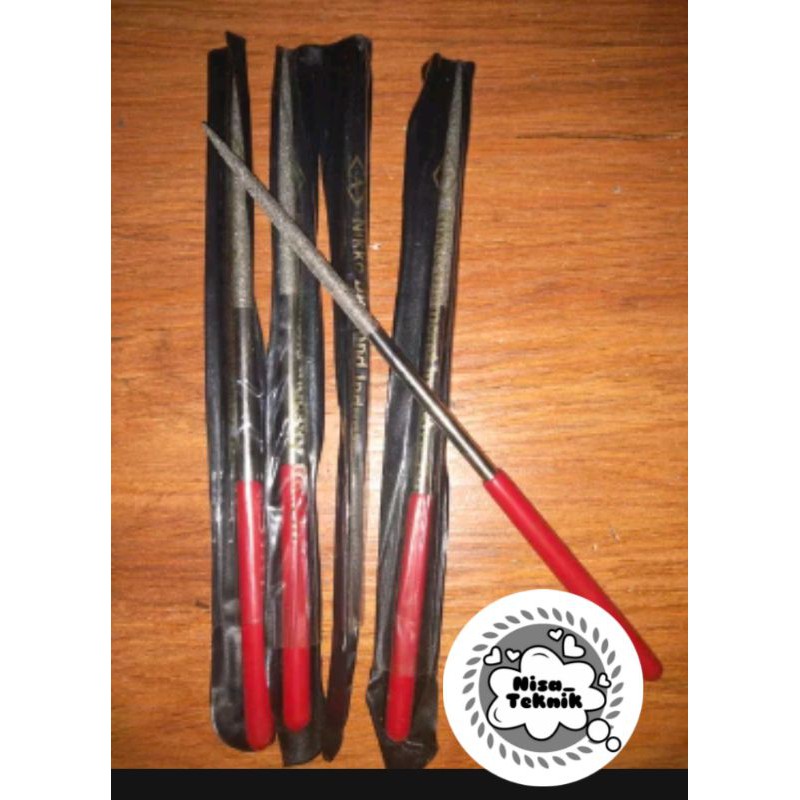 

Kikir Intan 1 pcs Diamond File Size 180 mm model Runcing Bulat