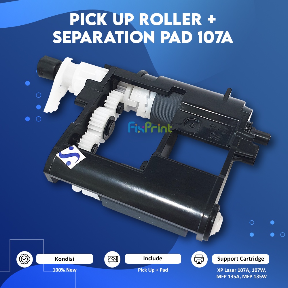 Pick Up Roller + Separation Pad 107A New, Roller Kit Printer MFP 135A