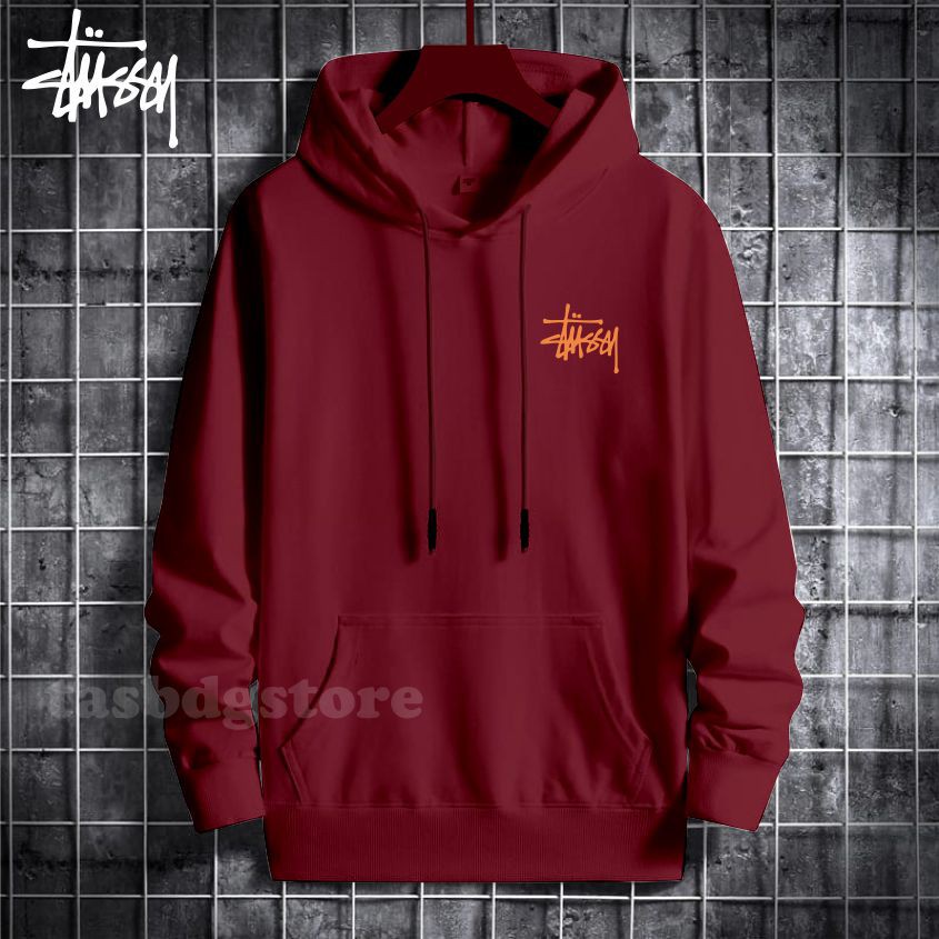 TERMURAH !! COD Jaket Sweater Hoodie Pria Distro StasyOriginal Big Size Jumbo M - XXL