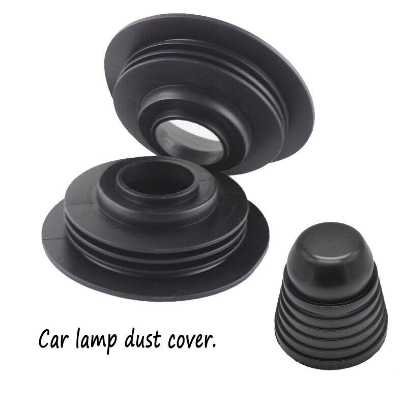 Universal LED Headlight HeadlampH4 H11Car Dust Cover Rubber Waterproof Dustproof