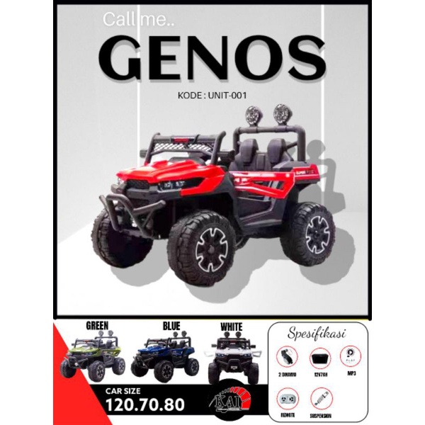 MOBIL AKI MAINAN ANAK GENOS UNITY