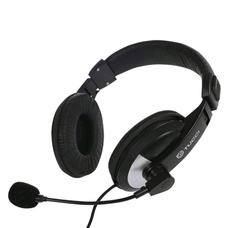 Headphone Gaming + Microphone TUCCI TC-L750MV Fullsize Stereo PC Headset