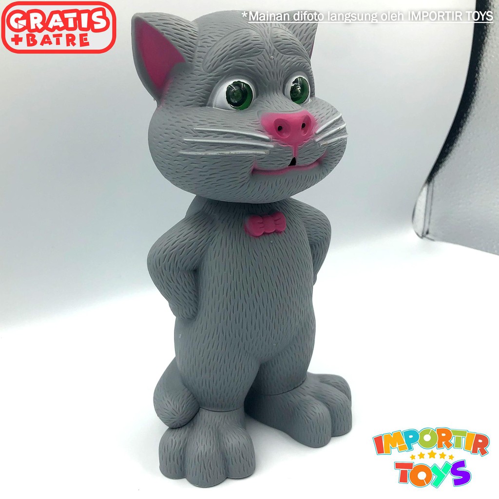 Mainan Talking Tom Reactive Touch Sensitive Artificial Intelligent