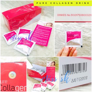 

SPECIAL [ box besar isi 30 sachet ] PURE COLLAGEN Whitening Drink Original MURAH MERIAH