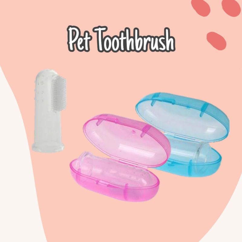 [Pet Toothbrush] Sikat Gigi Hewan Untuk Kucing dan Anjing