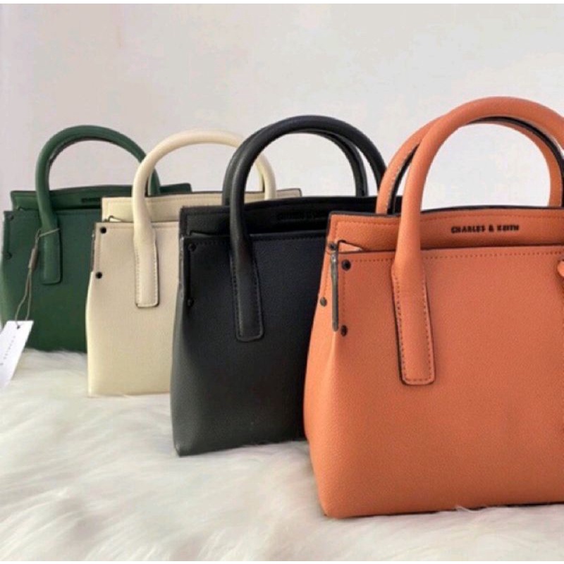 Charles & Keith Structured Bag ORIGINAL 100%